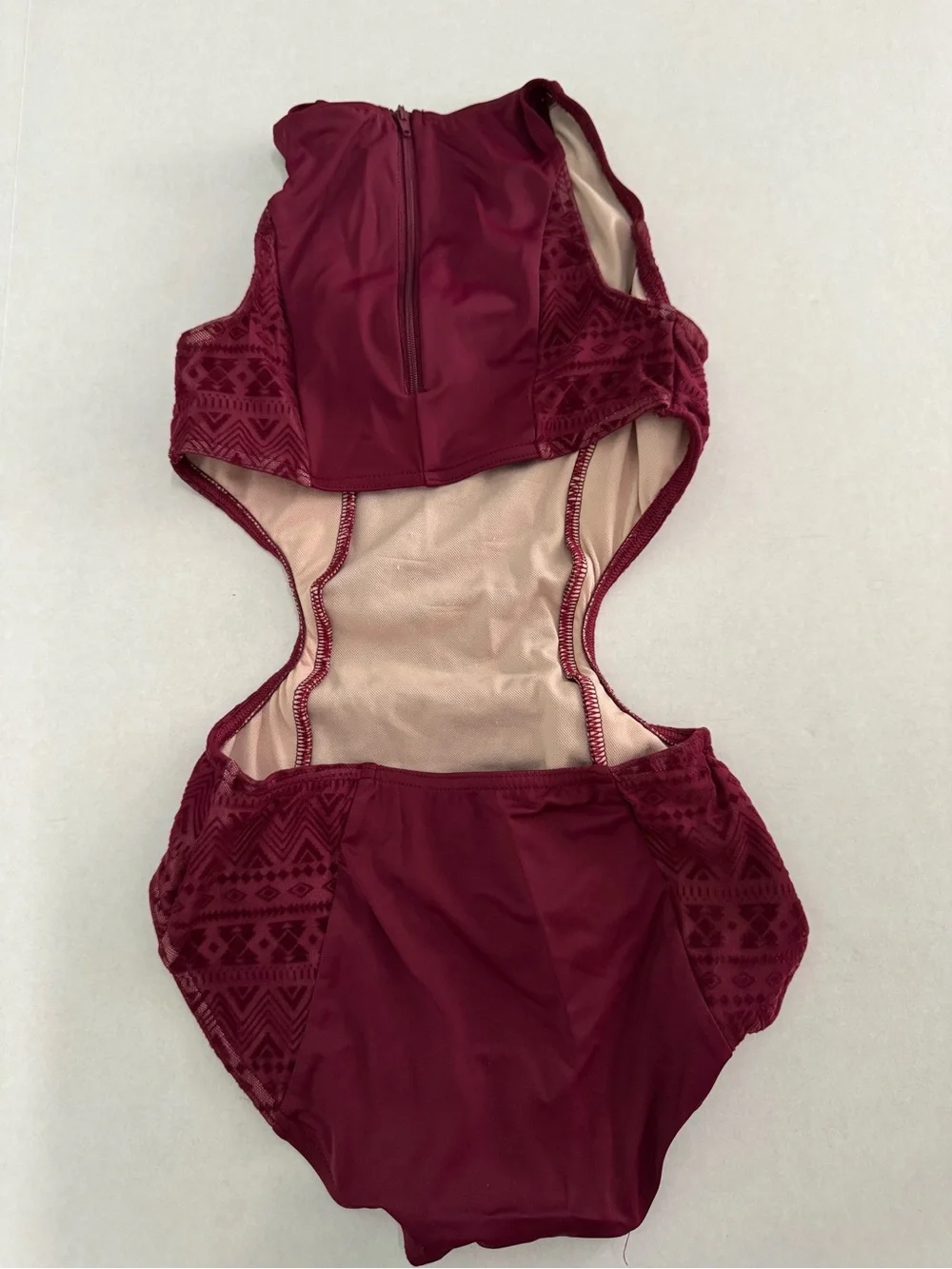 Balera Burgundy Dance Leotard - MC